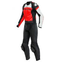 Dainese MIRAGE 2PCS dámská kombinéza červená/bílá vel.46